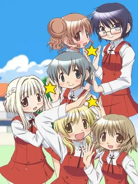 向阳素描×☆☆☆：日本动画青春喜剧，描绘校园友情与成长的温暖旅程